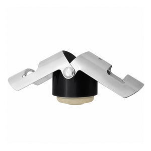 Tampa Champagne e Vinho Brinox Inox Vedação Preta