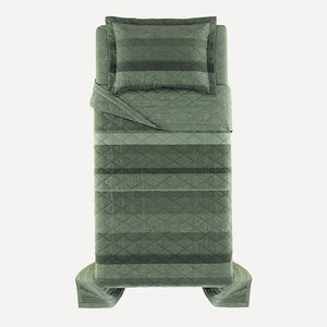 Colcha Solteiro com Porta-travesseiro 100% Algodão Ícaro 1,80m x 2,60m