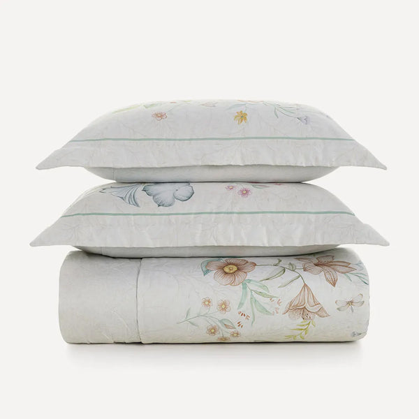 Colcha Queen com 2 Porta-travesseiros 300 Fios Mistral 2,40m x 2,60m