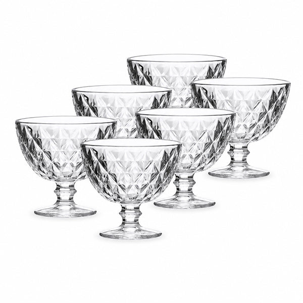Jogo de Taças para Sobremesa Diamond 310ml 6 Peças Casart