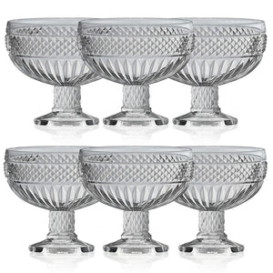Jogo De Tacas Para Sobremesa Palace Cristal 6Pcs Cristal