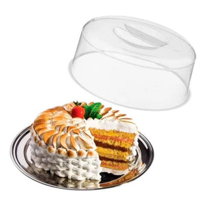 Boleira Inox com Tampa Acrílica Dolce Home 31,1cm