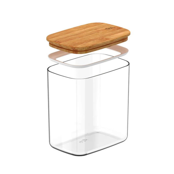 Pote hermético organizador retangular Ou 1,5L Linha Keep