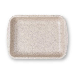 Assadeira Funda Ceramic Life Brinox Vanilla 33,5x24x5cm