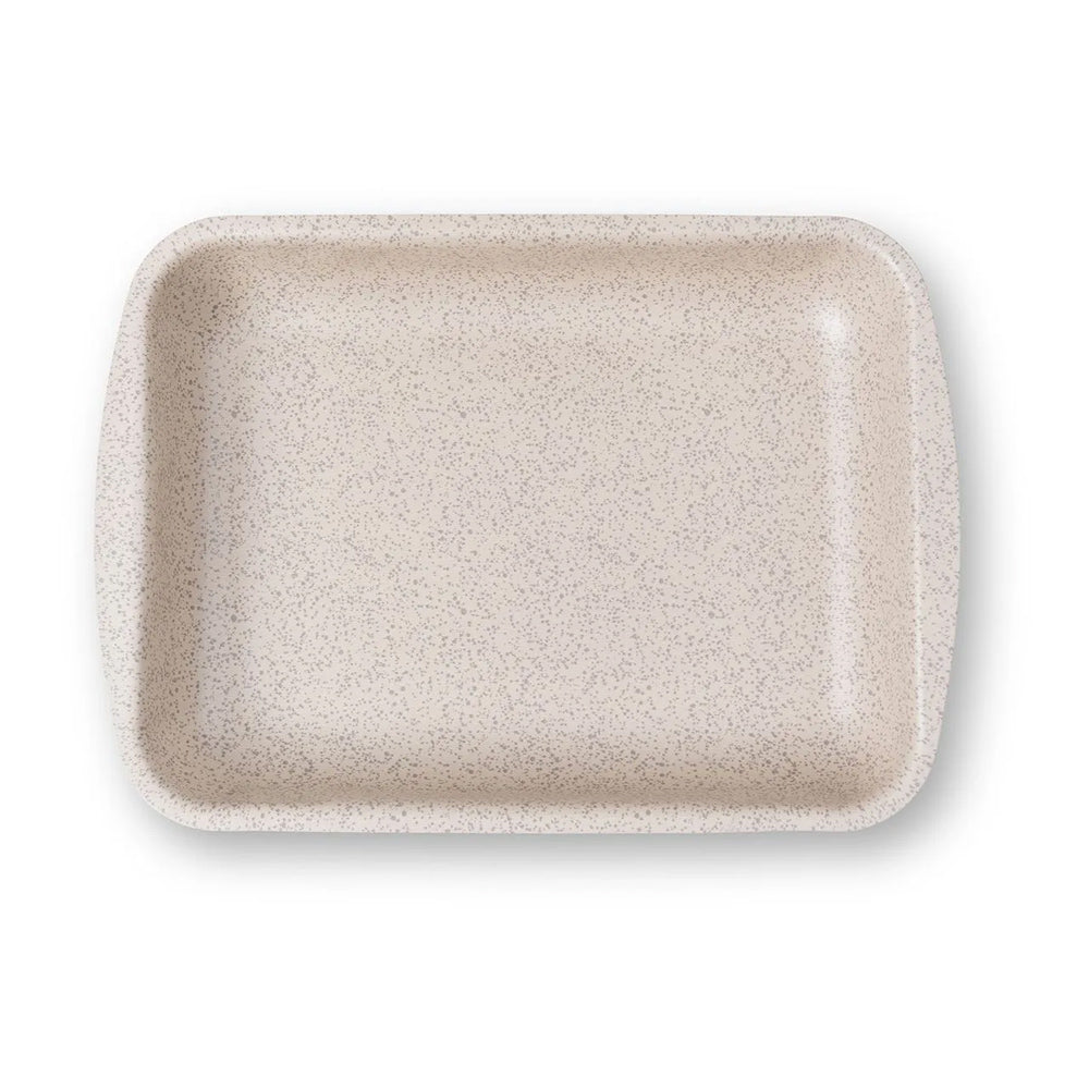 Assadeira Retangular Funda Brinox Ceramic Life Bakeware 39,5x28x5cm Vanilla