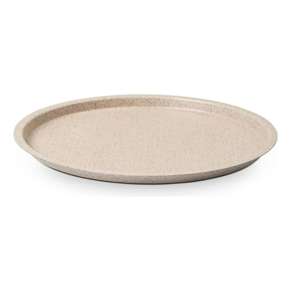 Forma de Pizza sem Furo Brinox Ceramic Life Vanilla 30x1,8cm