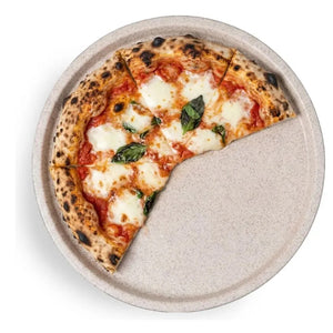 Forma de Pizza sem Furo Brinox Ceramic Life Vanilla 30x1,8cm