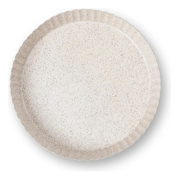 Forma Quiche Brinox Ceramic Life Bakeware 24cm 4,2cm Vanilla