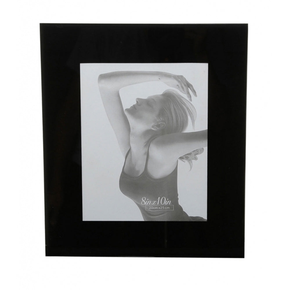 Porta-retrato De Vidro Wolff 13x18cm Preto