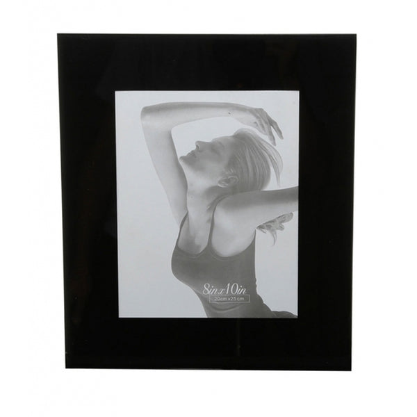 Porta-retrato De Vidro Wolff 20x25cm Preto