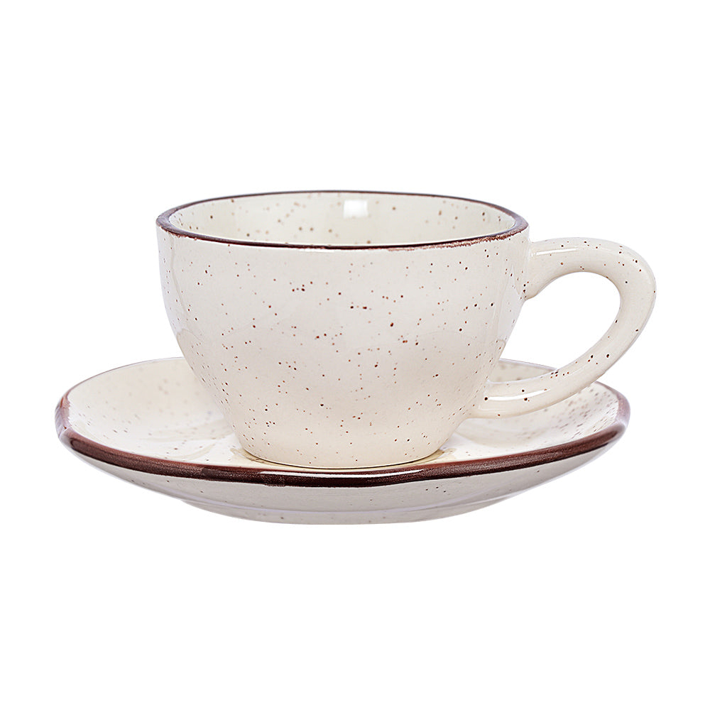 Jogo com 4 Xícaras de Café com Pires Bahamas 85ml