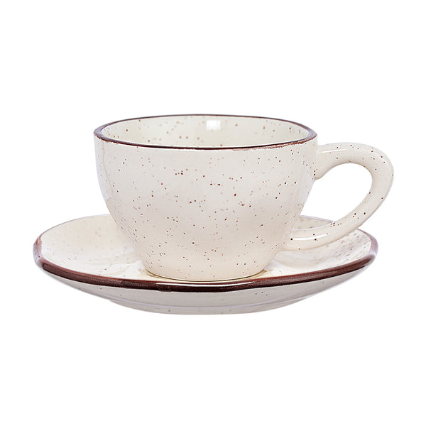 Jogo com 4 Xícaras de Café com Pires Bahamas 85ml