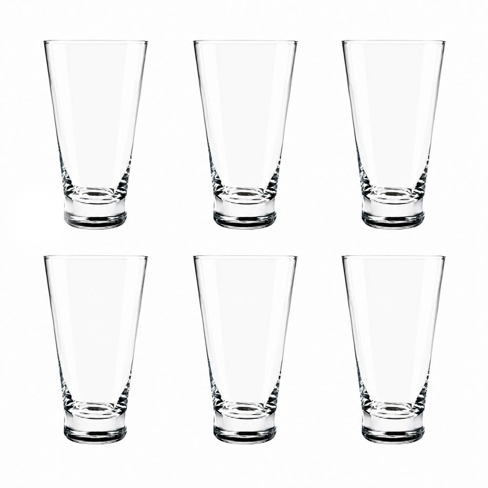 Jogo de Copos Altos Sophia Bohemia Cristal Ecológico 370ml 6 Peças