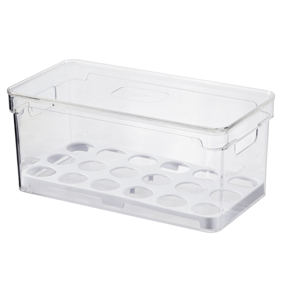 Organizador De Ovos Clear Fresh 36 UN Porta Ovos Com Tampa OU