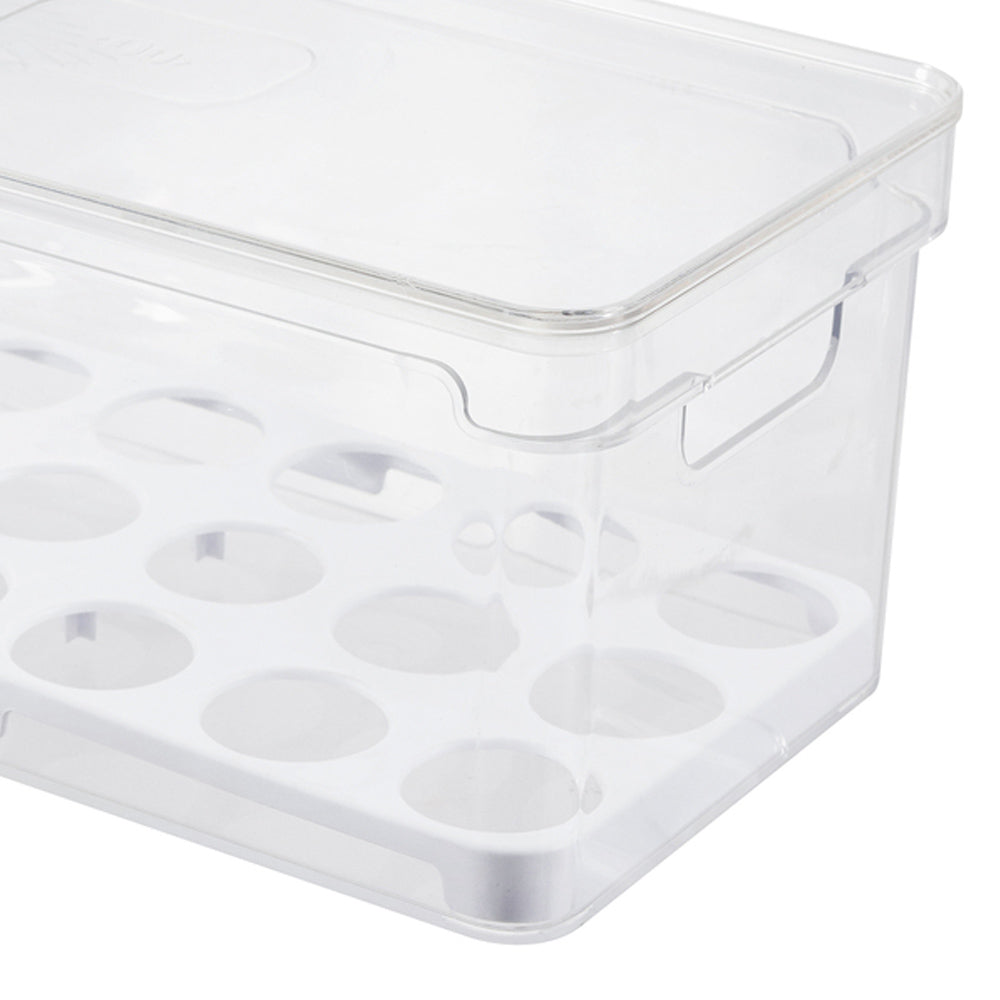 Organizador De Ovos Clear Fresh 36 UN Porta Ovos Com Tampa OU