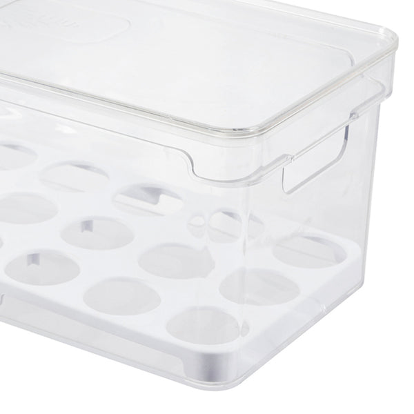 Organizador De Ovos Clear Fresh 36 UN Porta Ovos Com Tampa OU