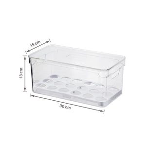 Organizador De Ovos Clear Fresh 36 UN Porta Ovos Com Tampa OU