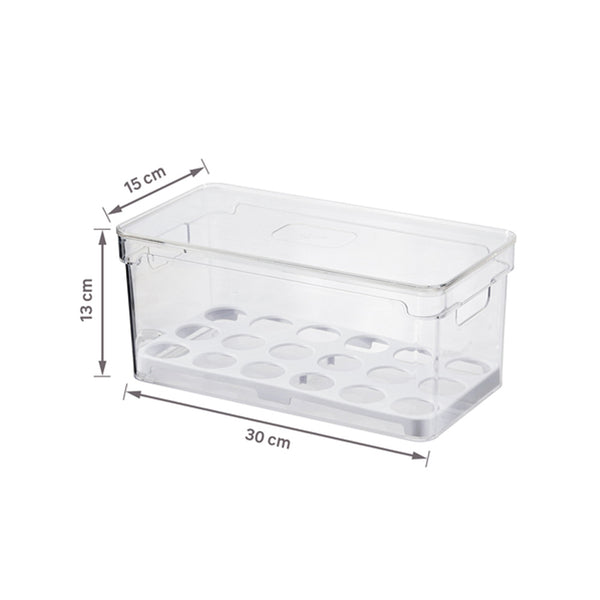 Organizador De Ovos Clear Fresh 36 UN Porta Ovos Com Tampa OU