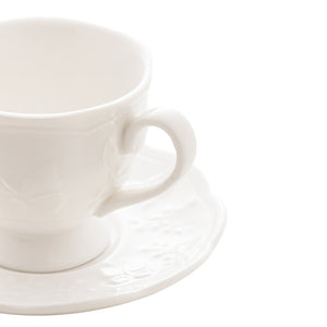Xícara de Chá em Porcelana New Bone Butterfly 200ml Lyor