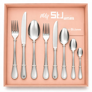 Faqueiro St. James Four Seasons Inox 48 Peças