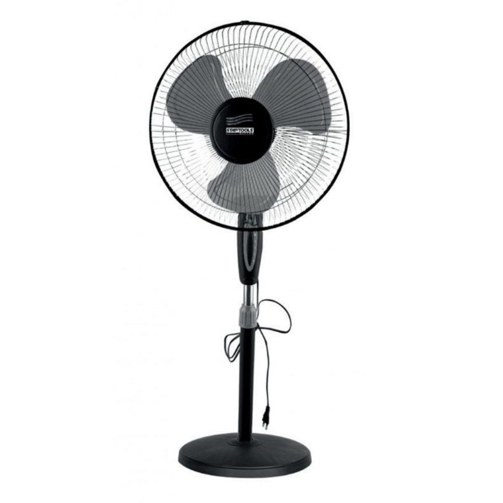Ventilador 16" 66X14CM Pedestal/Coluna 130CM 220V Preto 3 Velocidades
