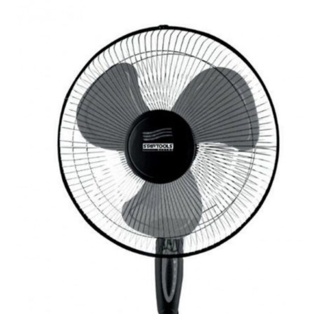Ventilador 16" 66X14CM Pedestal/Coluna 130CM 220V Preto 3 Velocidades