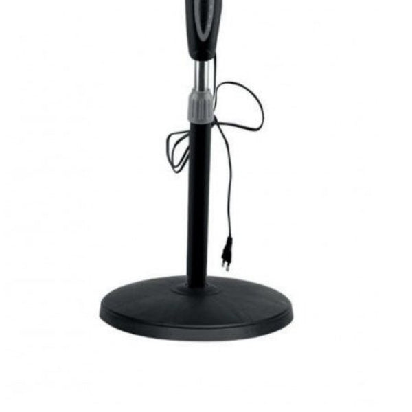 Ventilador 16" 66X14CM Pedestal/Coluna 130CM 220V Preto 3 Velocidades