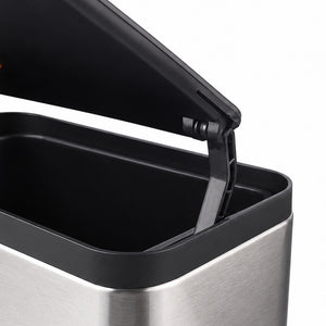 Lixeira de Inox 8L para Pendurar Com Balde– Rio Tijucas