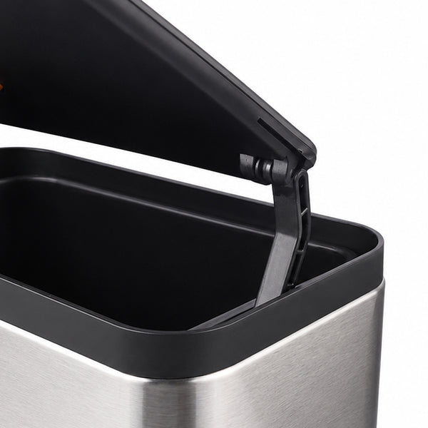 Lixeira de Inox 8L para Pendurar Com Balde– Rio Tijucas