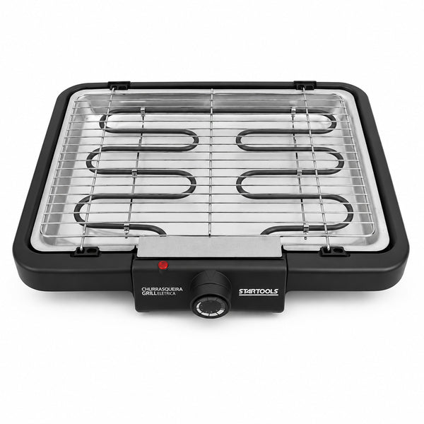 Churrasqueira/Grill Elétrica Preta STARTOOLS – 2000W 220V