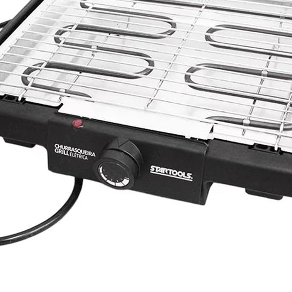 Churrasqueira/Grill Elétrica Preta STARTOOLS – 2000W 220V