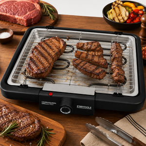 Churrasqueira/Grill Elétrica Preta STARTOOLS – 2000W 220V