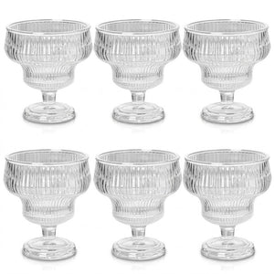 Jogo De Taças De Sobremesa Fontana 295ml 6 Peças Premium Dolcehome
