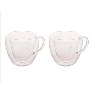 Jogo De Xícaras De Café Coração 2 Peças - 180ml - Dolce Home