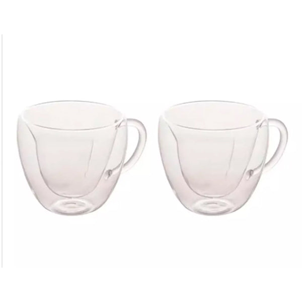 Jogo De Xícaras De Café Coração 2 Peças - 180ml - Dolce Home