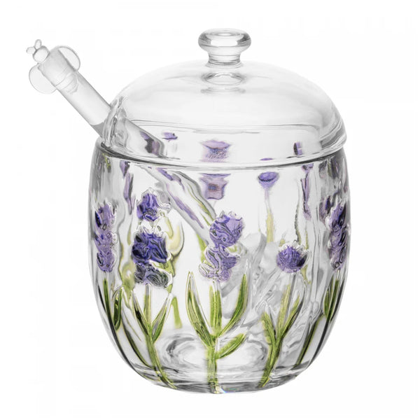 Meleira com Pegador Lavanda Hand Painting 8,5cm x 11cm- Lyor