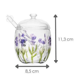 Meleira com Pegador Lavanda Hand Painting 8,5cm x 11cm- Lyor