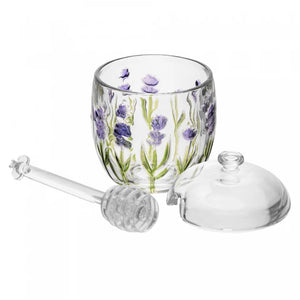 Meleira com Pegador Lavanda Hand Painting 8,5cm x 11cm- Lyor