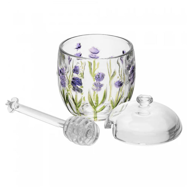 Meleira com Pegador Lavanda Hand Painting 8,5cm x 11cm- Lyor