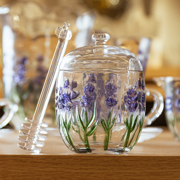 Meleira com Pegador Lavanda Hand Painting 8,5cm x 11cm- Lyor