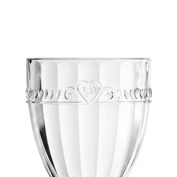 Jogo de 6 Taças de Vidro 330 ml da Linha Imperial Casart