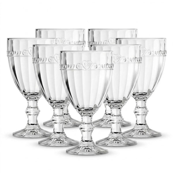 Jogo de 6 Taças de Vidro 330 ml da Linha Imperial Casart