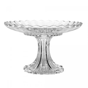 Prato De Cristal Com Pe Gemeva Para Doce 10x16x16xm Wolff