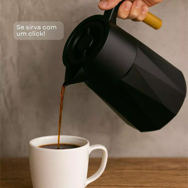 Garrafa Térmica 1 Litro Prisma para Café e Chá Dolce home