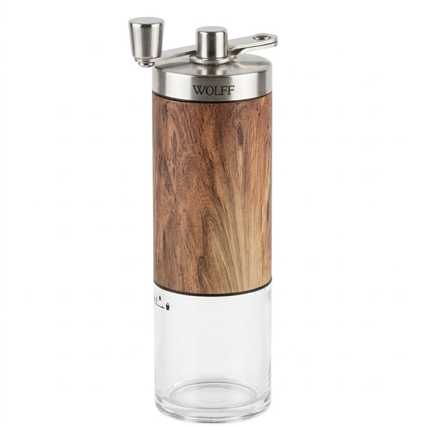 Moedor De Café Wolff Manual Aço Inox