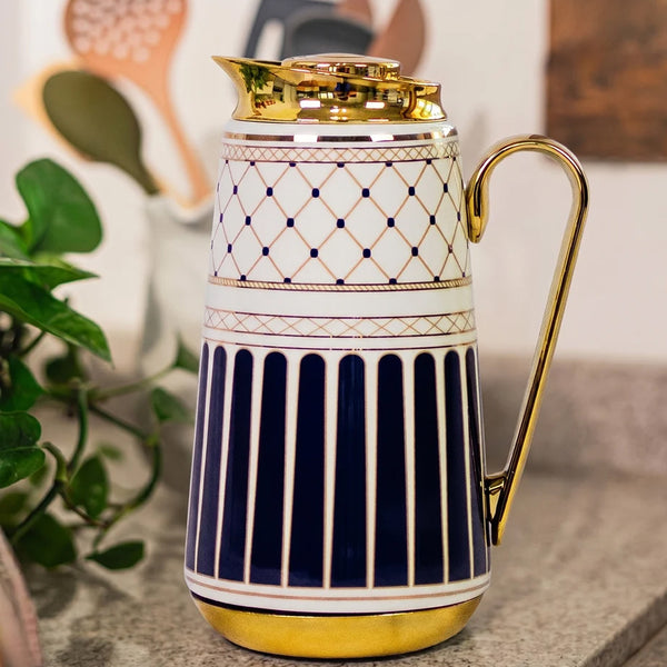 Garrafa Térmica Porcelana Palazzo Navy 700ml Tuut