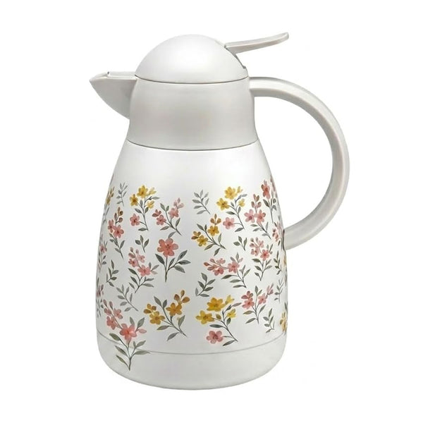 Garrafa Térmica Floarte 1,2L em Aço Inox –Dupla Parede wolff