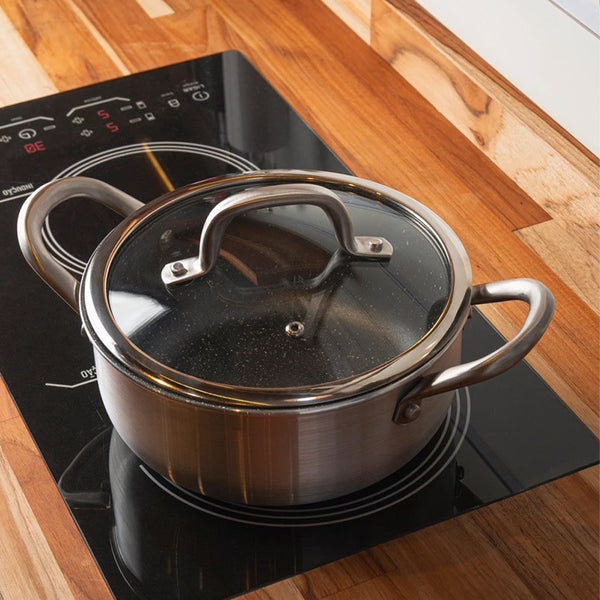 Caçarola 3,1L Indução Wolff Tampa Prime Antiaderente 22cm