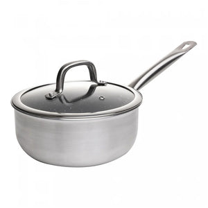 Panela 2,2L Indução Wolff com Tampa Prime Antiaderente 20cm / UN / CINZA