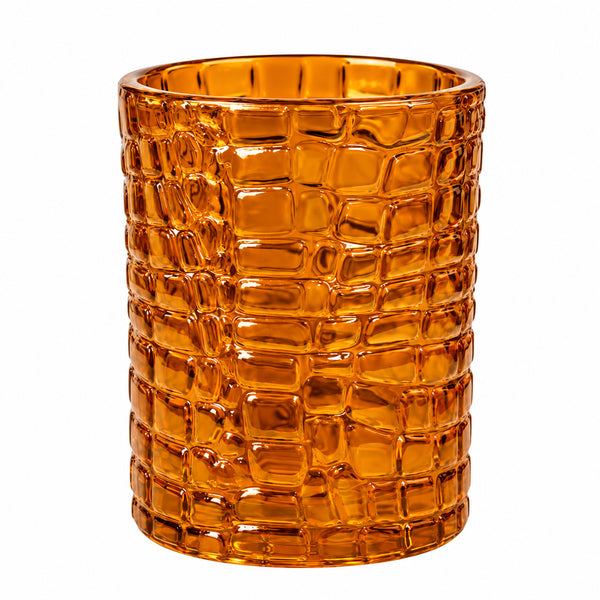 Jogo de Copos 6 Peças Vidro Crocodile 330ml  Ambar Tuut